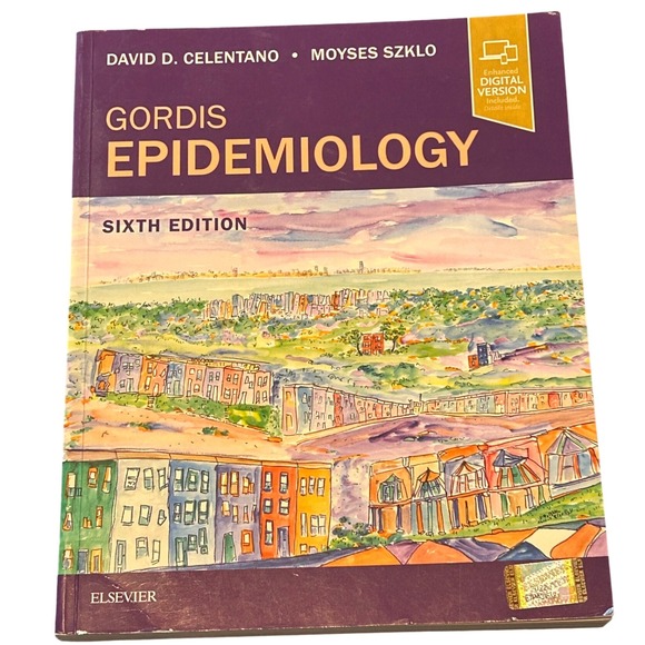 Elsevier Other - Gordis Epidemiology 6th Edition Celentano Szklo Textbook unused access code